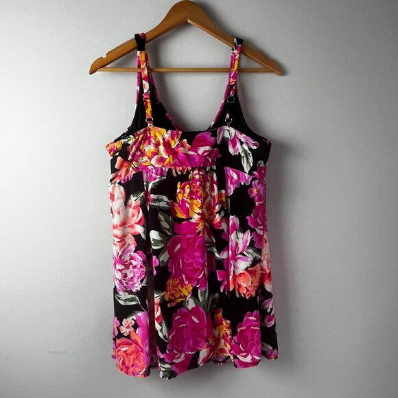 Bal Harbour Swim One Piece Dress Size 18 - Picture 2 of 4